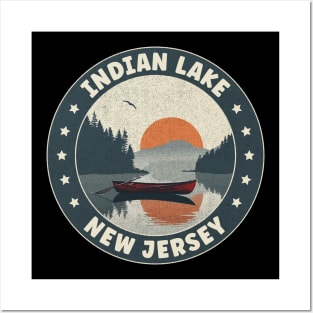 Indian Lake New Jersey Sunset Posters and Art